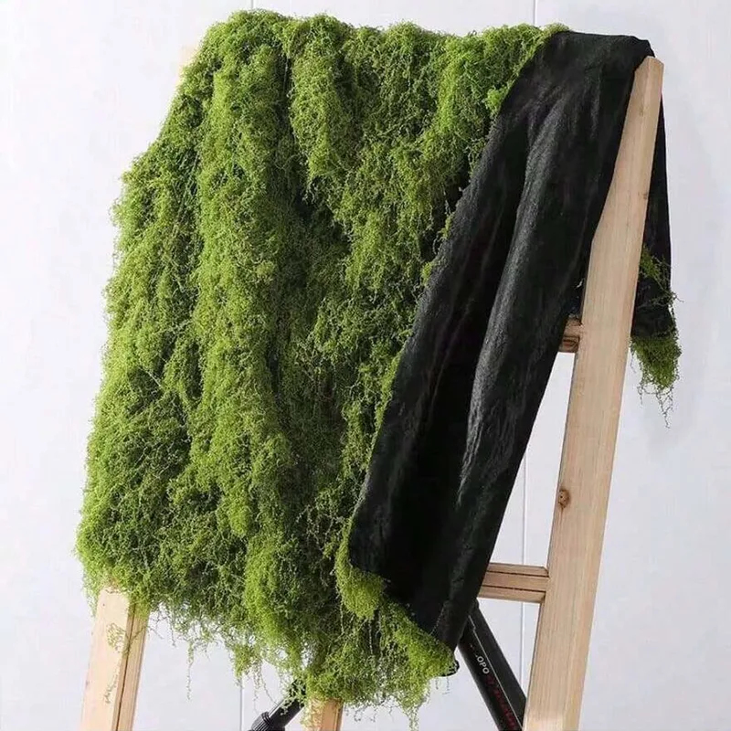 Sphagnum Moss Dry - มอสเทียมสำหรับตกแต่งไมโครแลนด์สเคป มอสสนามหญ้า บอนไซ ตกแต่งกระถางต้นไม้ มอสเส้นใยคล้ายผ้าไหม