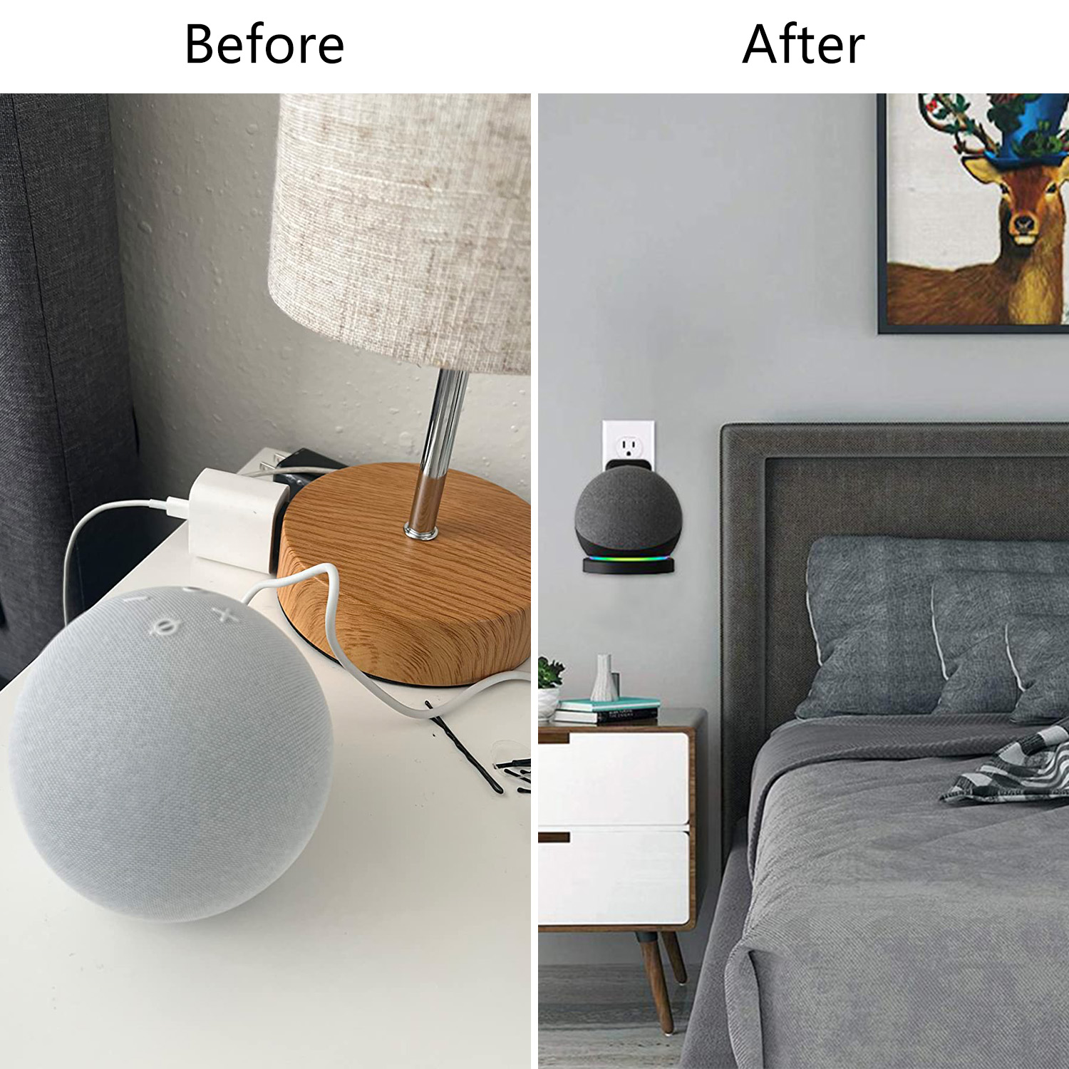 Wall Outlets สําหรับ Echo Dot  - Amazon Speaker Echo Pop บทวิจารณ์และราคา