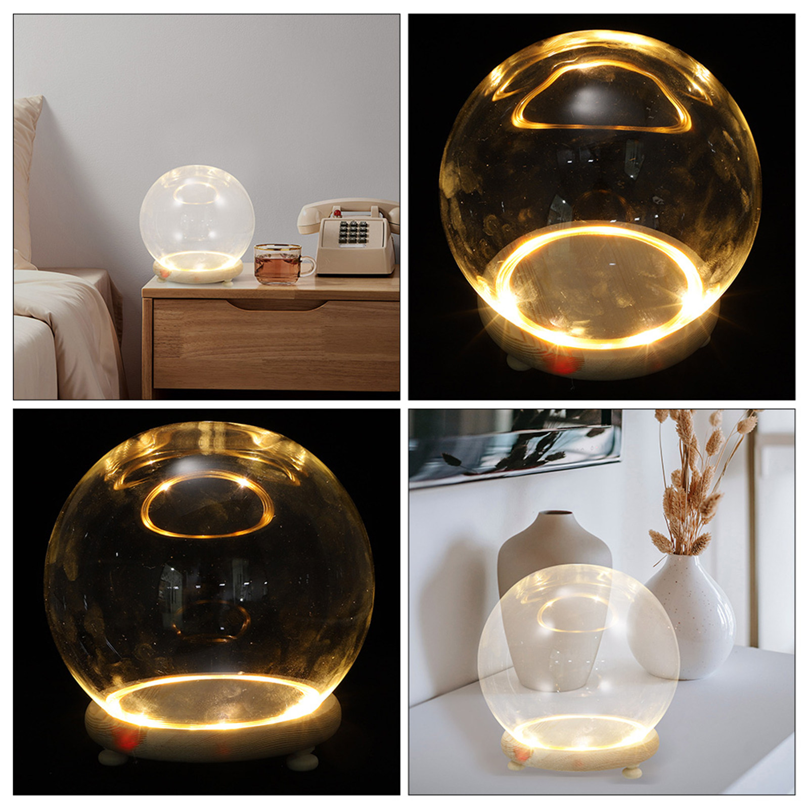 โดมแก้วใสสำหรับจัดแสดงดอกไม้ที - Plastic Dome Clear บทวิจารณ์และราคา