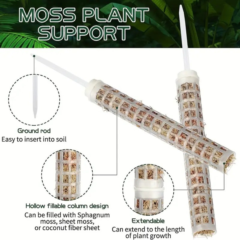 เสาไม้เลื้อยแบบรดน้ำเองได้ 1/2 - Sphagnum Moss Dry บทวิจารณ์และราคา