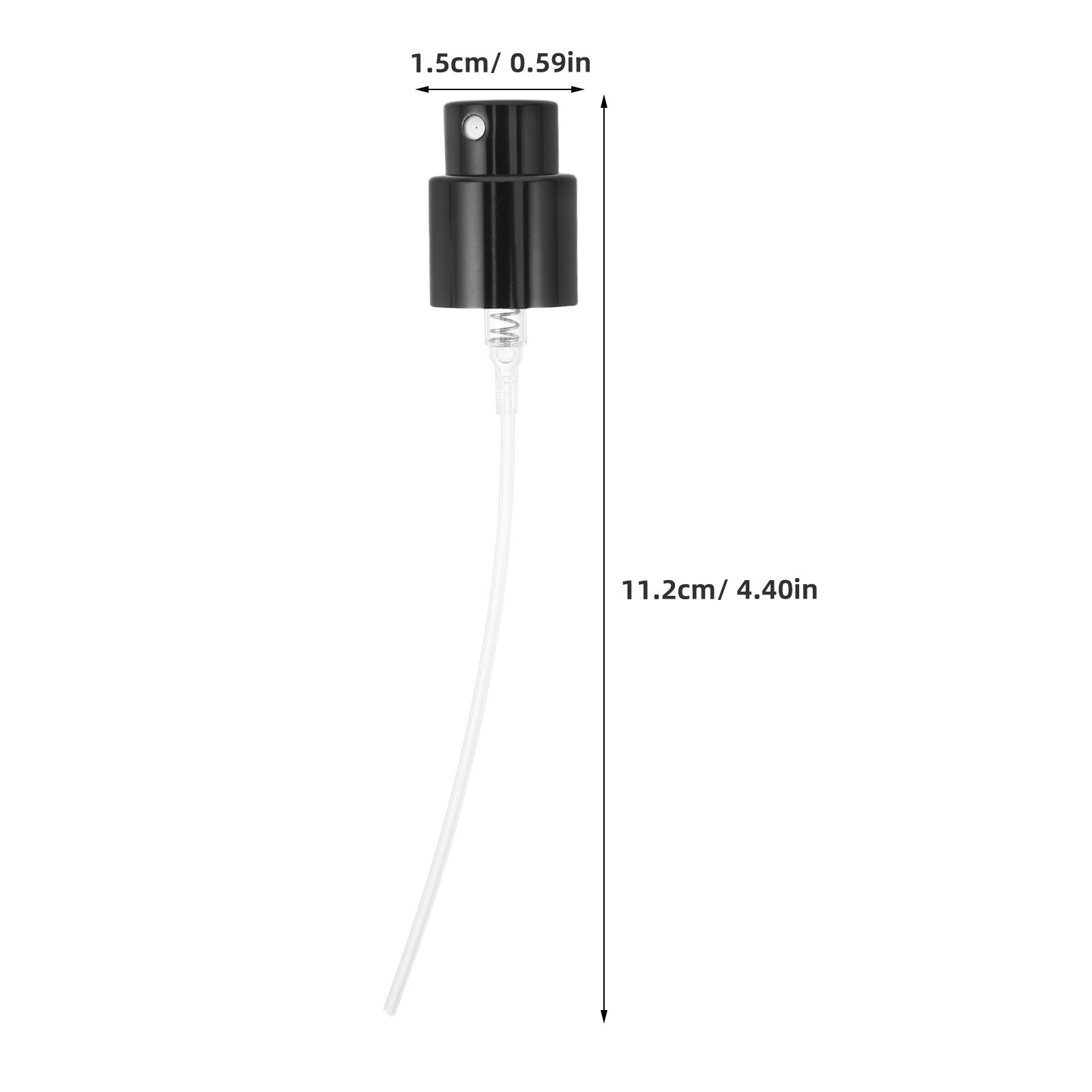หัวฉีดน้ำหอมสีดำ 10 ชิ้น ขนาด  - Misting Bottle Fine บทวิจารณ์และราคา